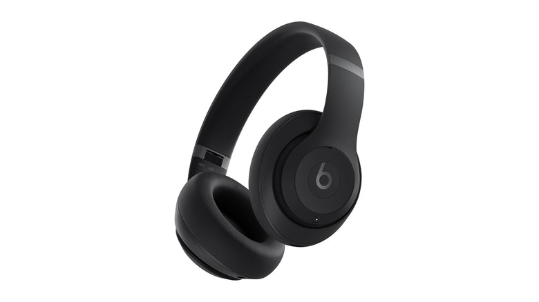 A close up shot of the Beats Studio Pro headphones