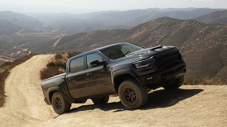 2025 Ram 1500 RHO on a desert trail