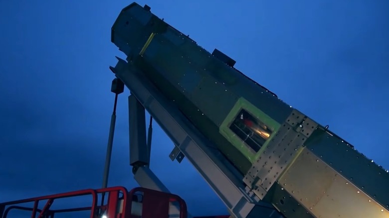The Japanese Type-12 Missile in its launcher