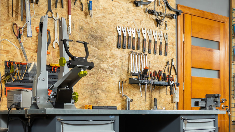 garage interior