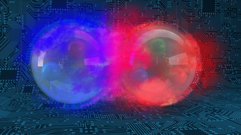 Atomic nucleus simulated on a quantum computer